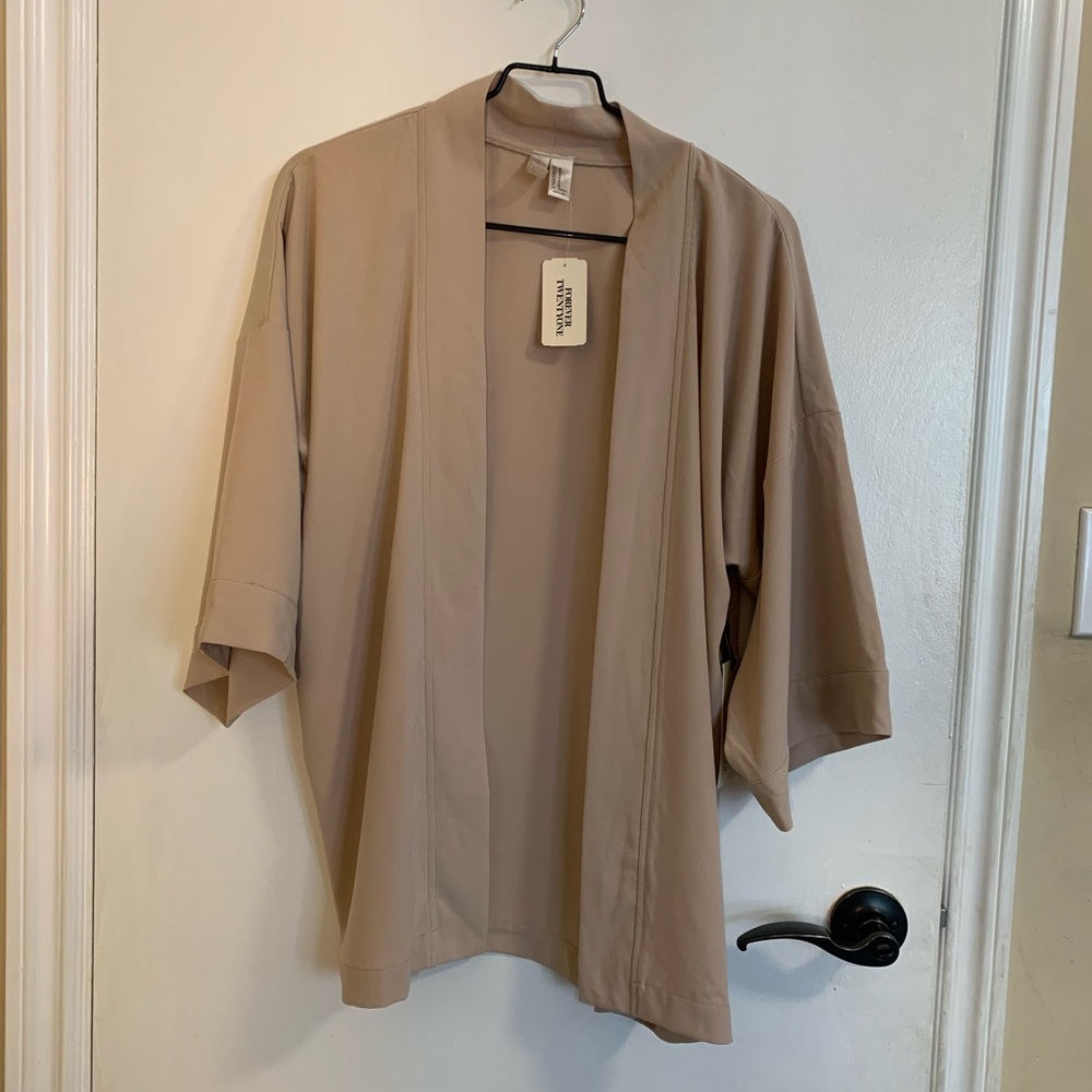 NWT-Forever 21 Exclusive Taupe Casual Jacket